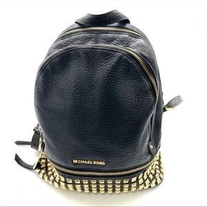 Michael Kors rhea suffer backpack black